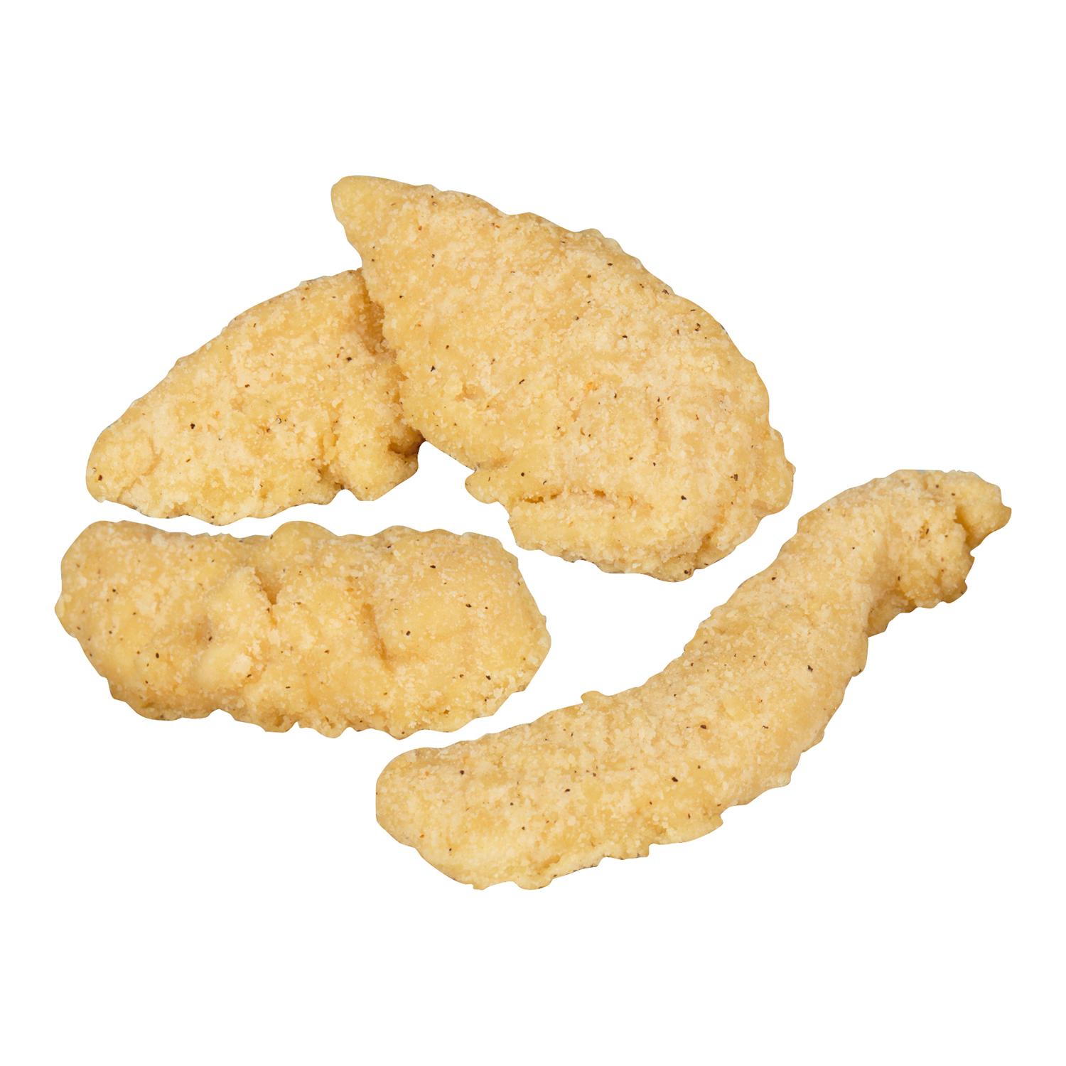 5 Breaded chicken strips